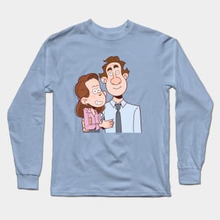 Jim & Pam Long Sleeve T-Shirt